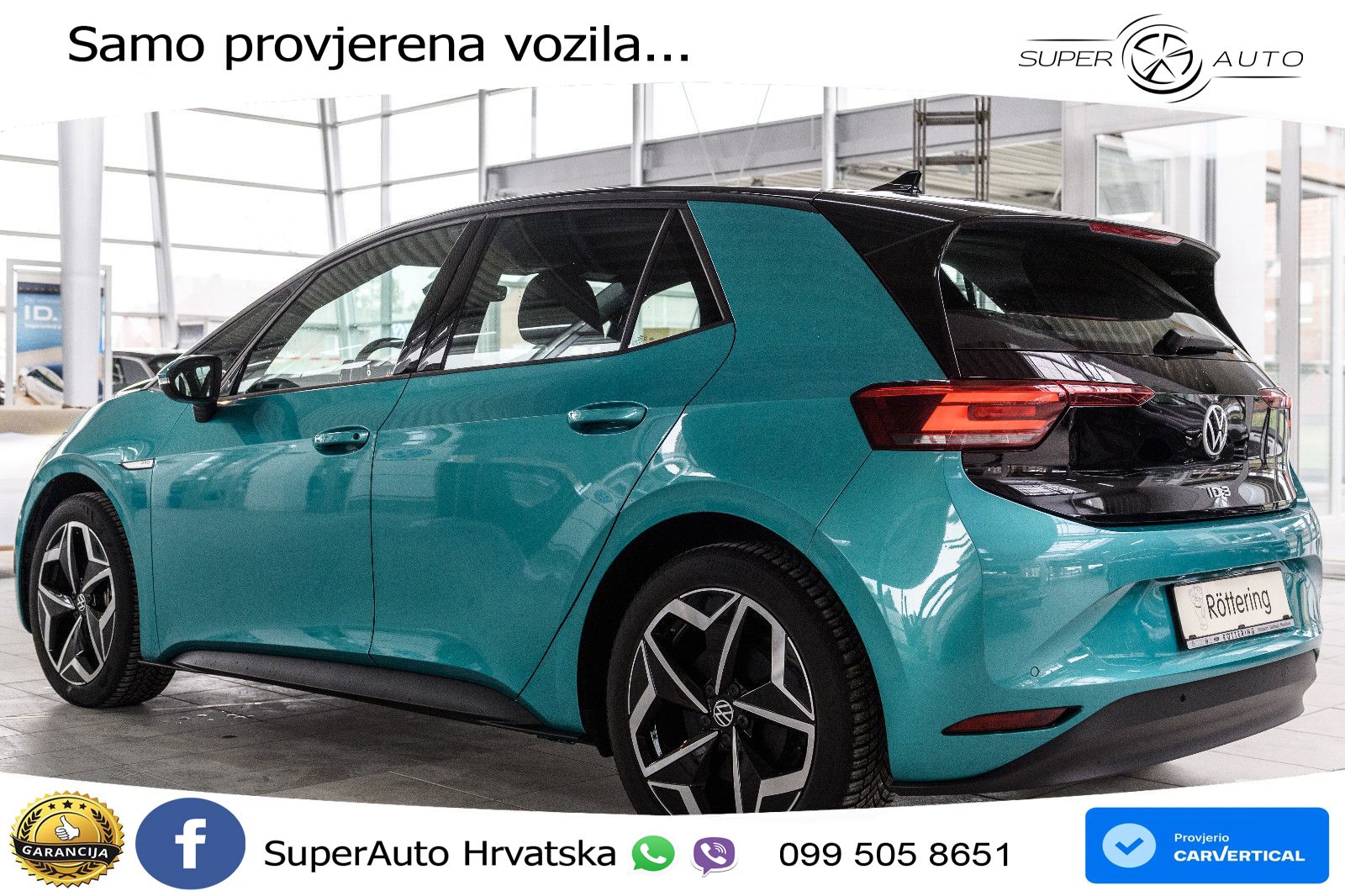 Volkswagen ID.3 Pro Performance 62 kWh (204 KS) LED+GR SJED+ACC