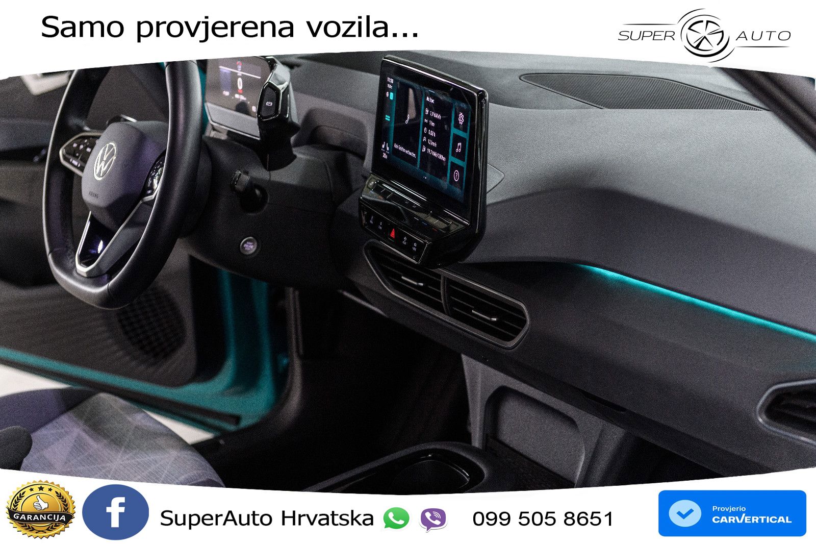 Volkswagen ID.3 Pro Performance 62 kWh (204 KS) LED+GR SJED+ACC