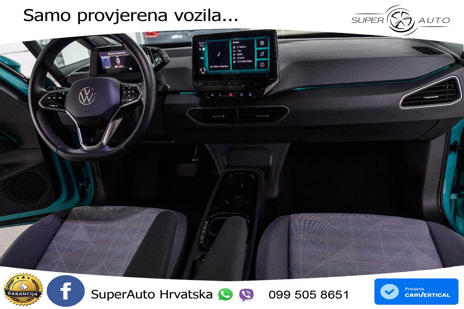 Volkswagen ID.3 Pro Performance 62 kWh (204 KS) LED+GR SJED+ACC