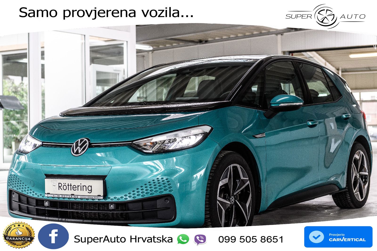 Volkswagen ID.3 Pro Performance 62 kWh (204 KS) LED+GR SJED+ACC