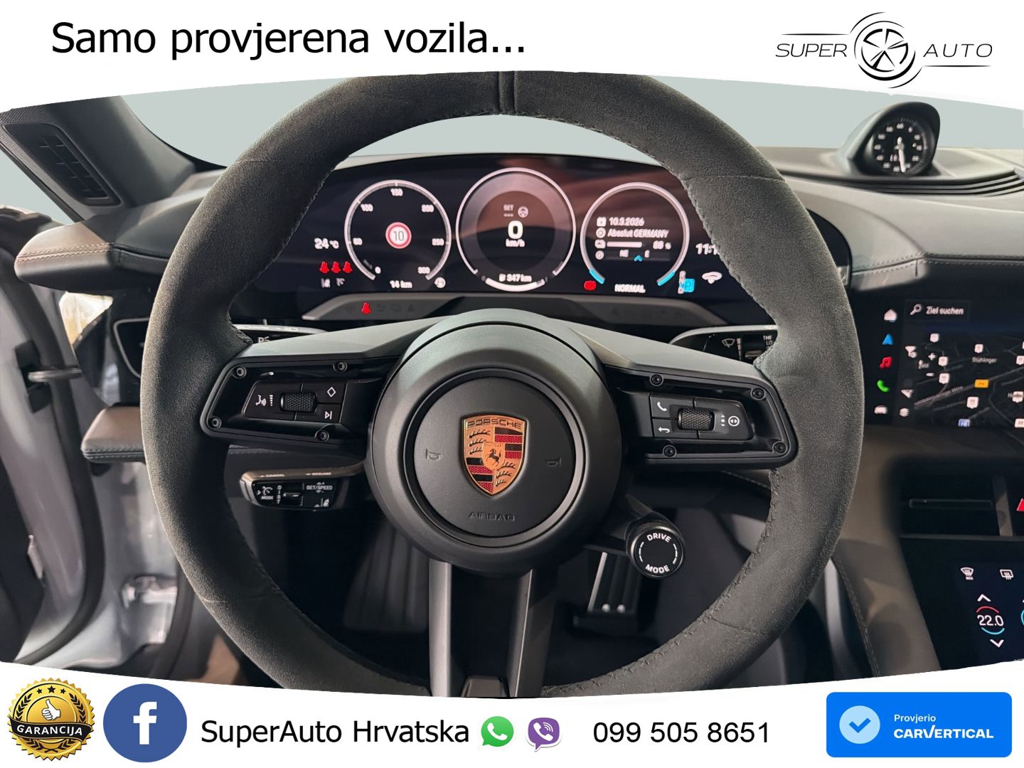 Porsche Taycan 105 kWh (435 KS)