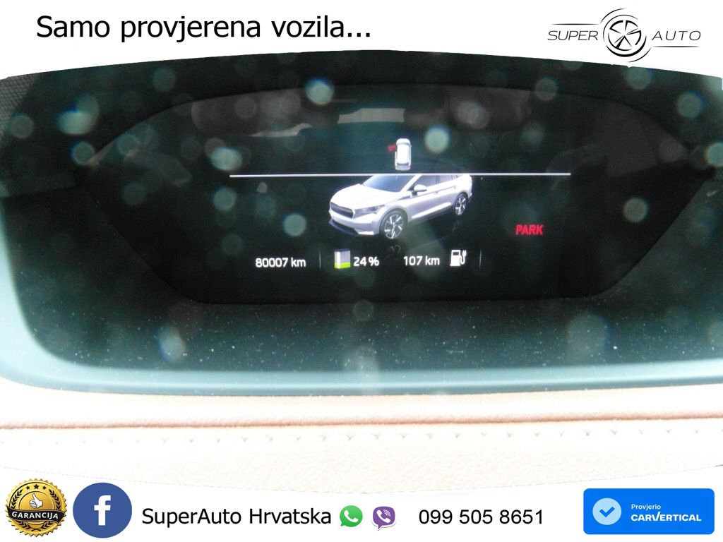 Škoda Enyaq iV 80 82 kWh (204 KS) LED+ACC