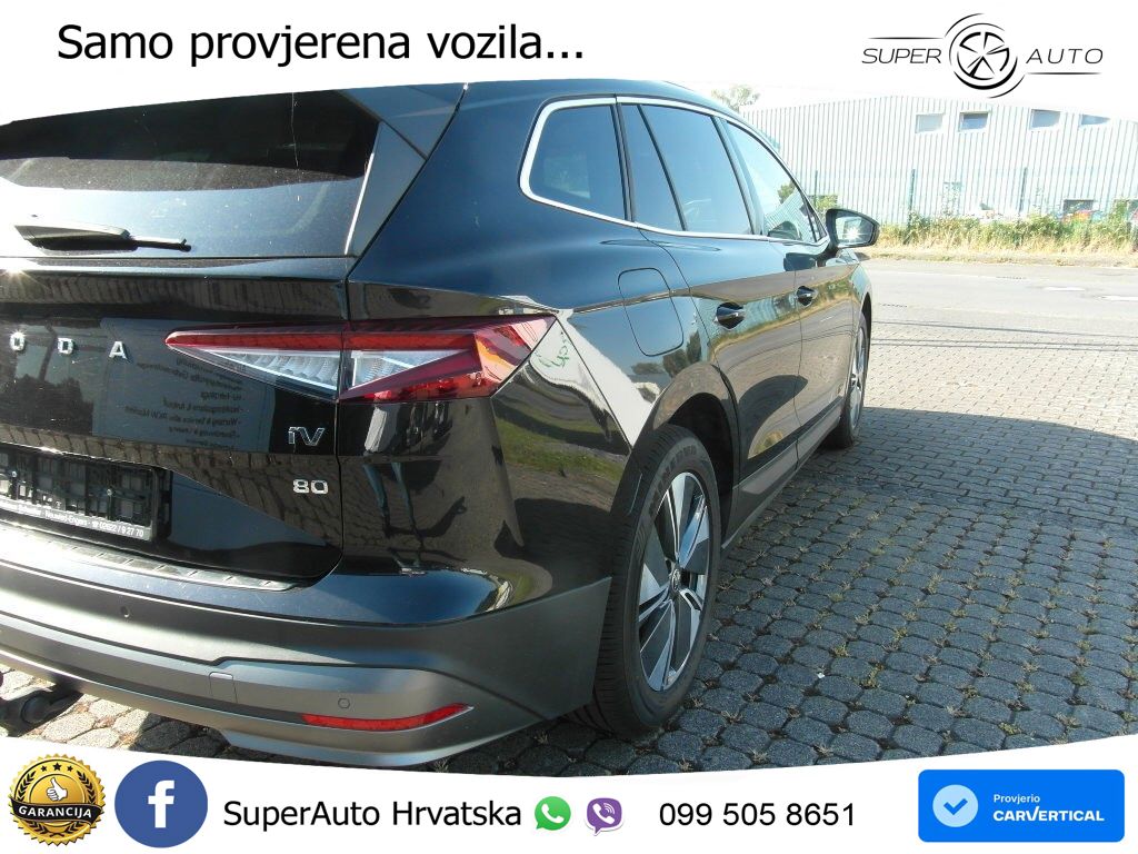 Škoda Enyaq iV 80 82 kWh (204 KS) LED+ACC