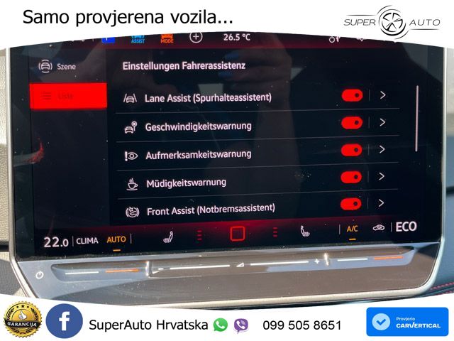 Volkswagen ID.3 GTX Performance 84 kWh (326 KS) LED+GR SJED+ACC
