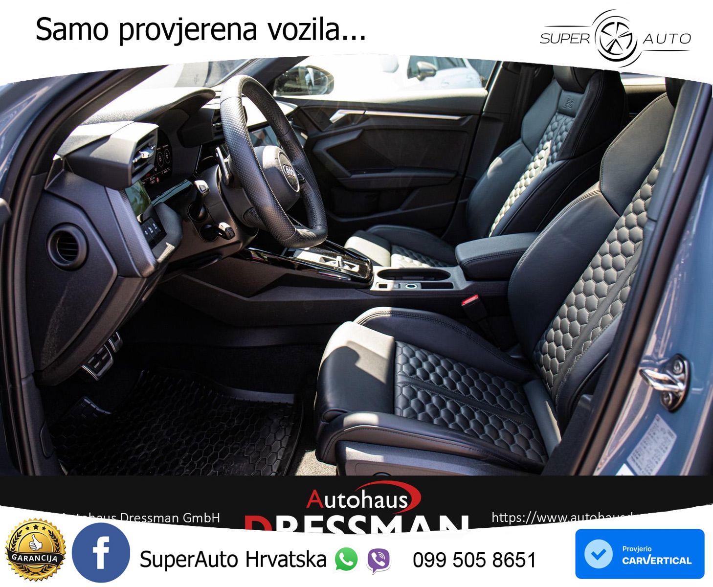 Audi RS3 Sportback 2.5 TFSI (400 KS) quattro S tronic LED+GR SJED+ACC