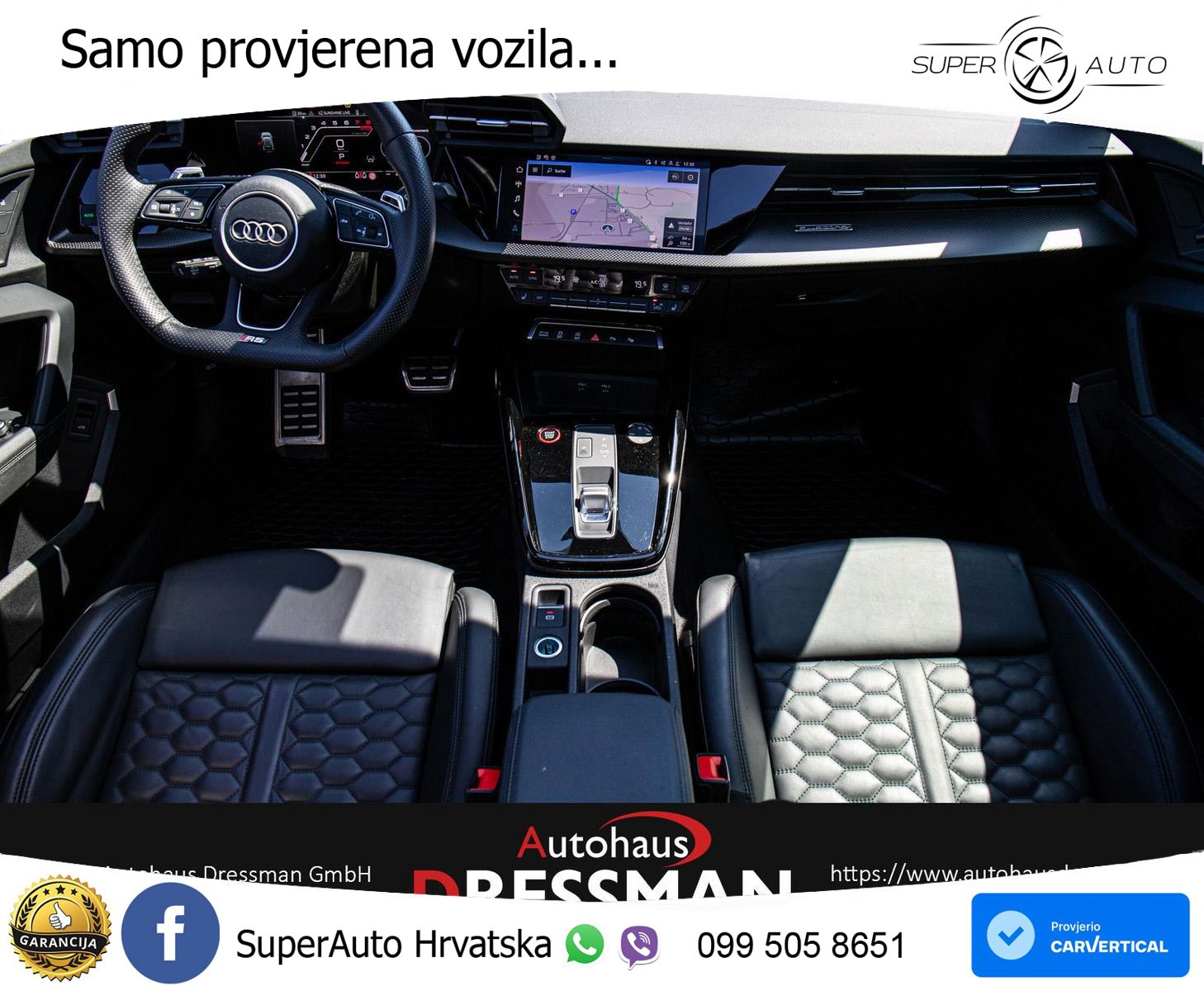 Audi RS3 Sportback 2.5 TFSI (400 KS) quattro S tronic LED+GR SJED+ACC