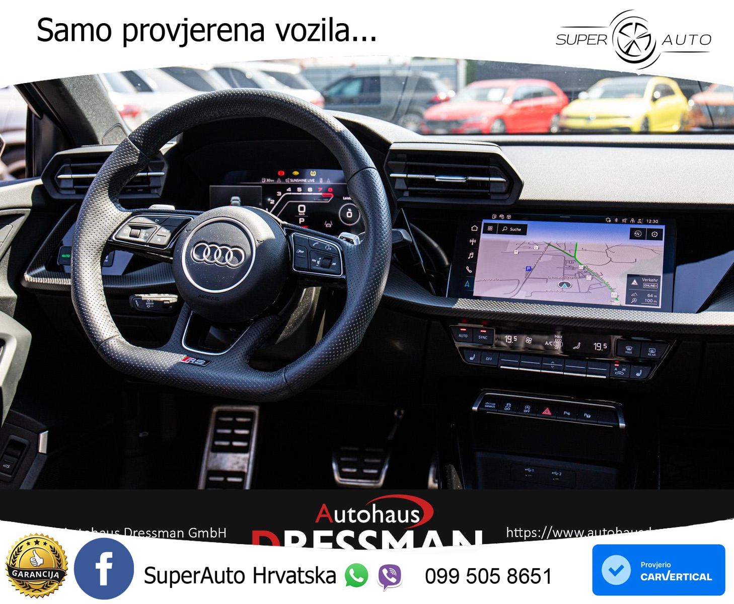 Audi RS3 Sportback 2.5 TFSI (400 KS) quattro S tronic LED+GR SJED+ACC