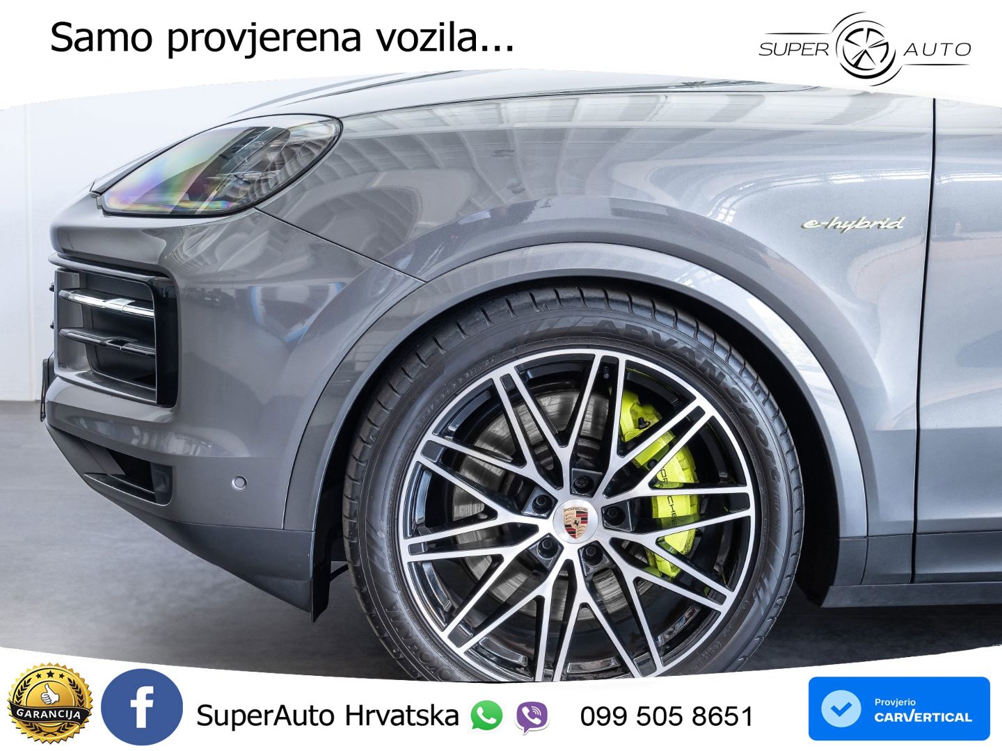 Porsche Cayenne Coupe S 3.0 V6 (519 KS) E-Hybrid Tiptronic S
