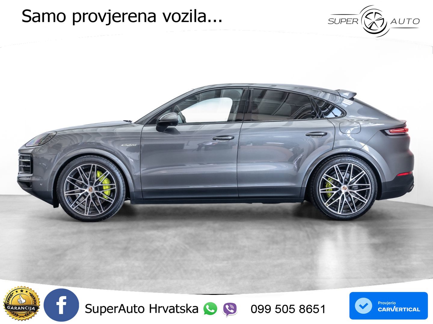 Porsche Cayenne Coupe S 3.0 V6 (519 KS) E-Hybrid Tiptronic S