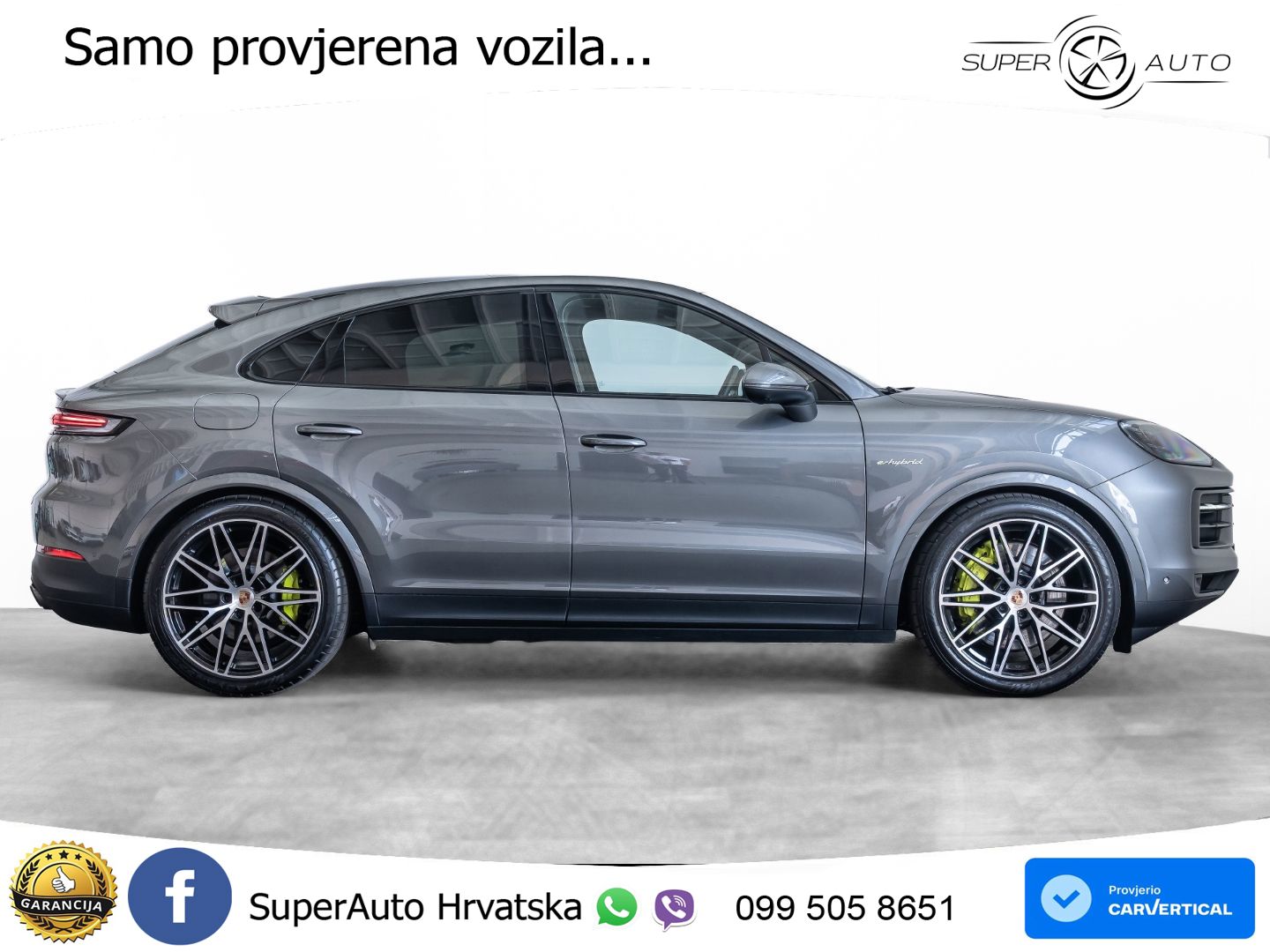 Porsche Cayenne Coupe S 3.0 V6 (519 KS) E-Hybrid Tiptronic S