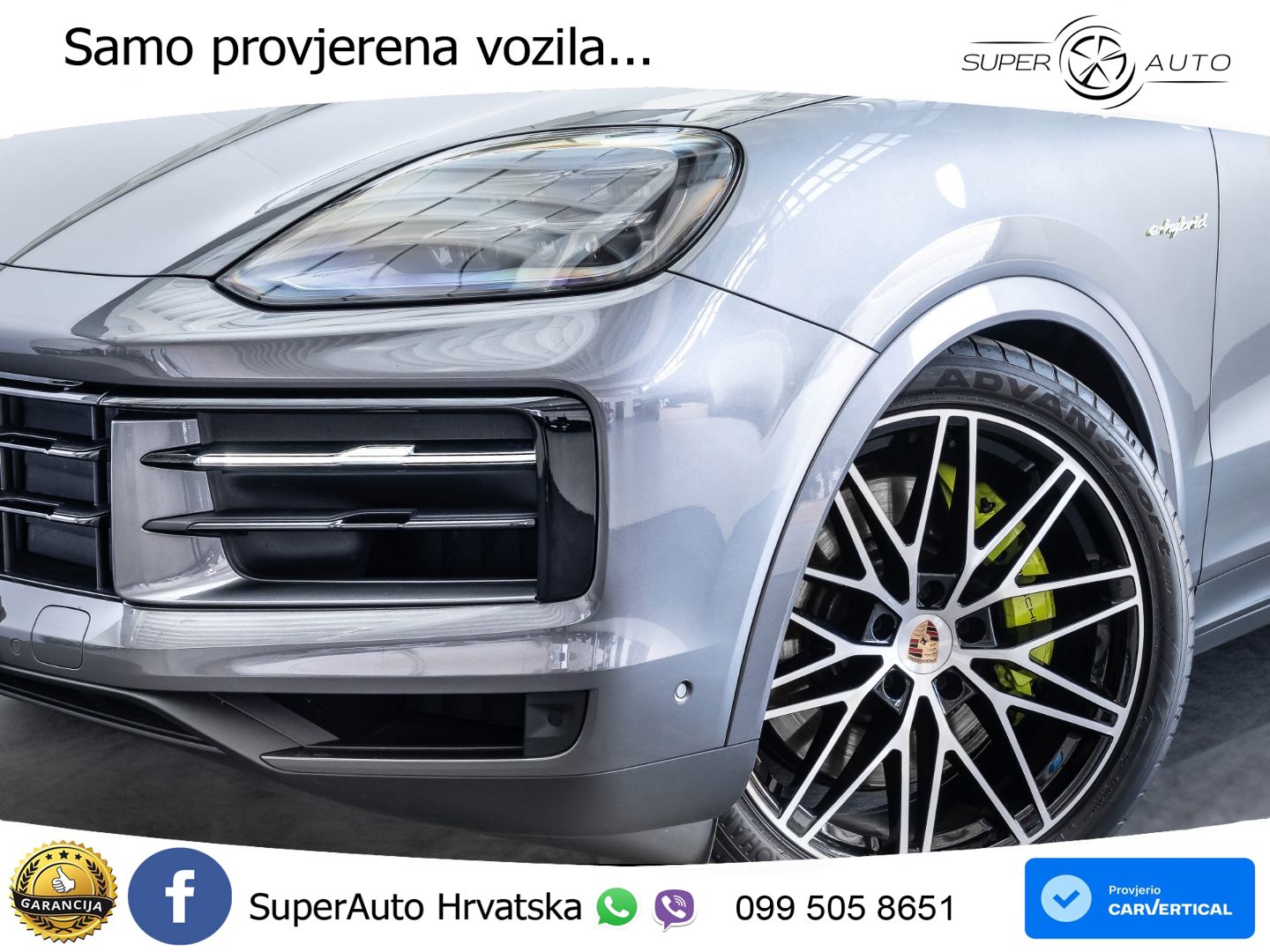 Porsche Cayenne Coupe S 3.0 V6 (519 KS) E-Hybrid Tiptronic S