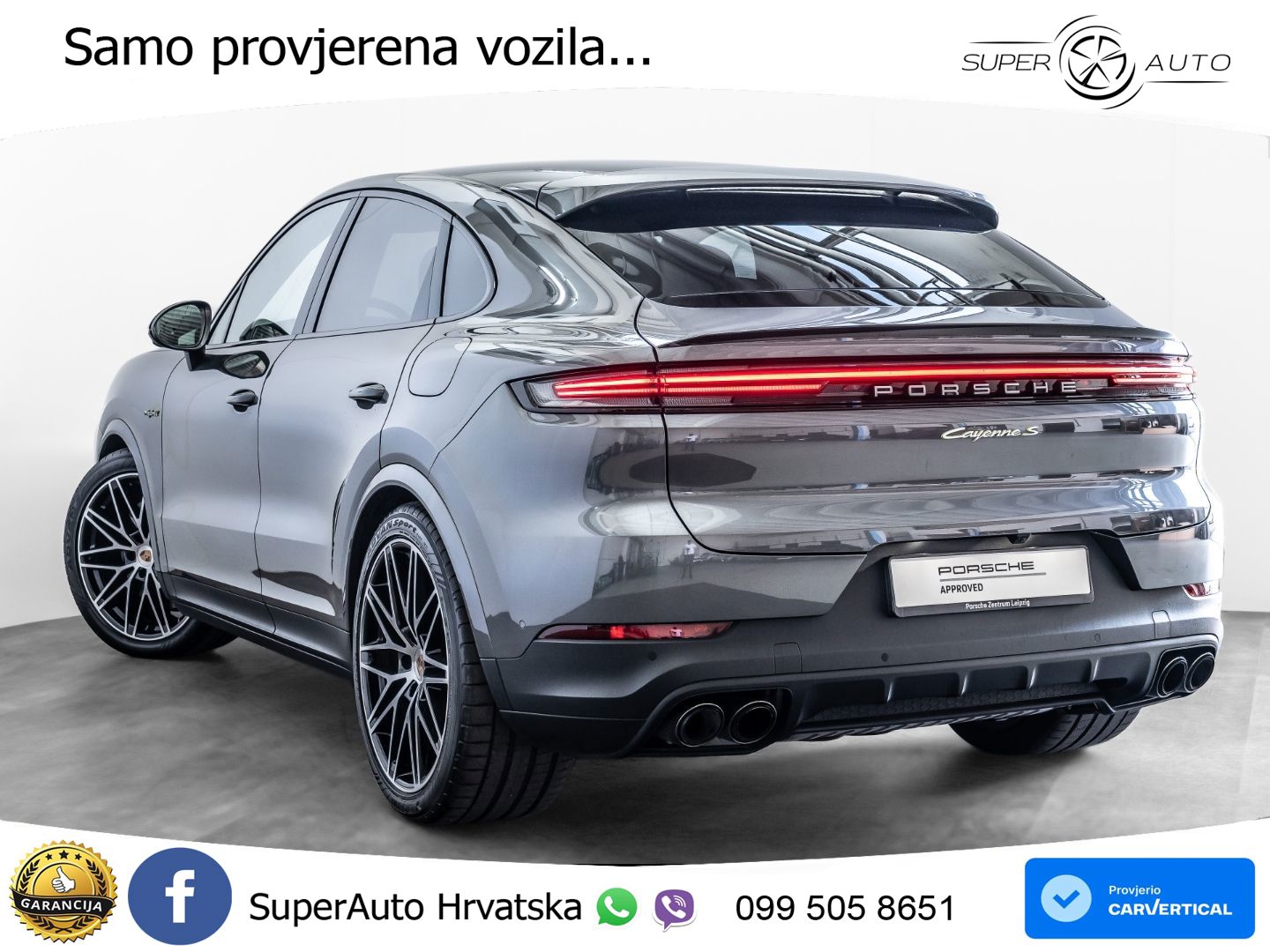 Porsche Cayenne Coupe S 3.0 V6 (519 KS) E-Hybrid Tiptronic S