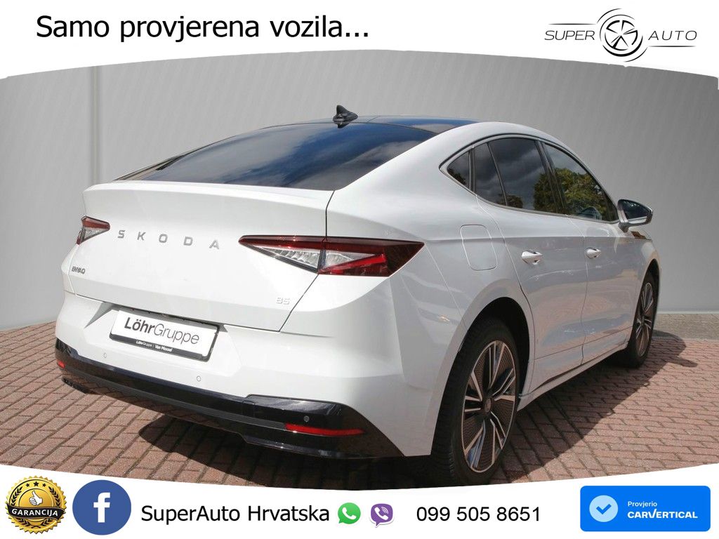 Škoda Enyaq Coupe iV 85 82 kWh (286 KS) Loft LED+GR SJED+ACC