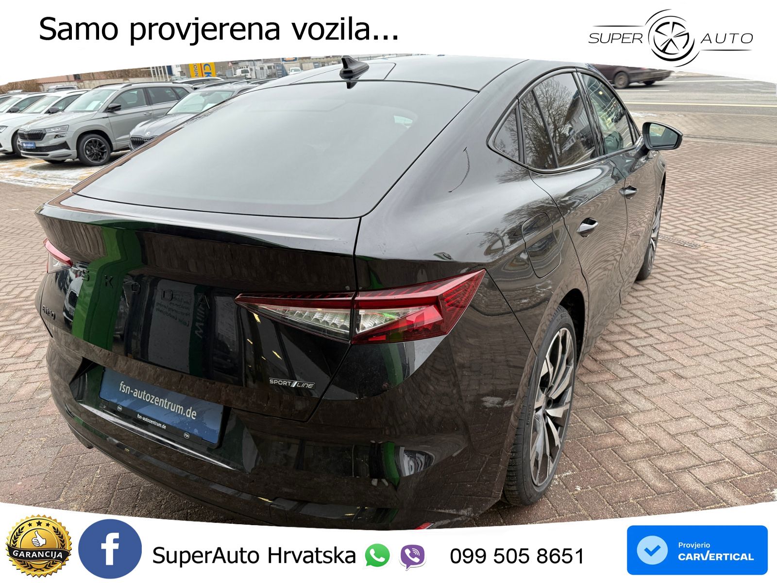 Škoda Enyaq Coupe iV 85 82 kWh (286 KS) SportLine LED+GR SJED+ACC
