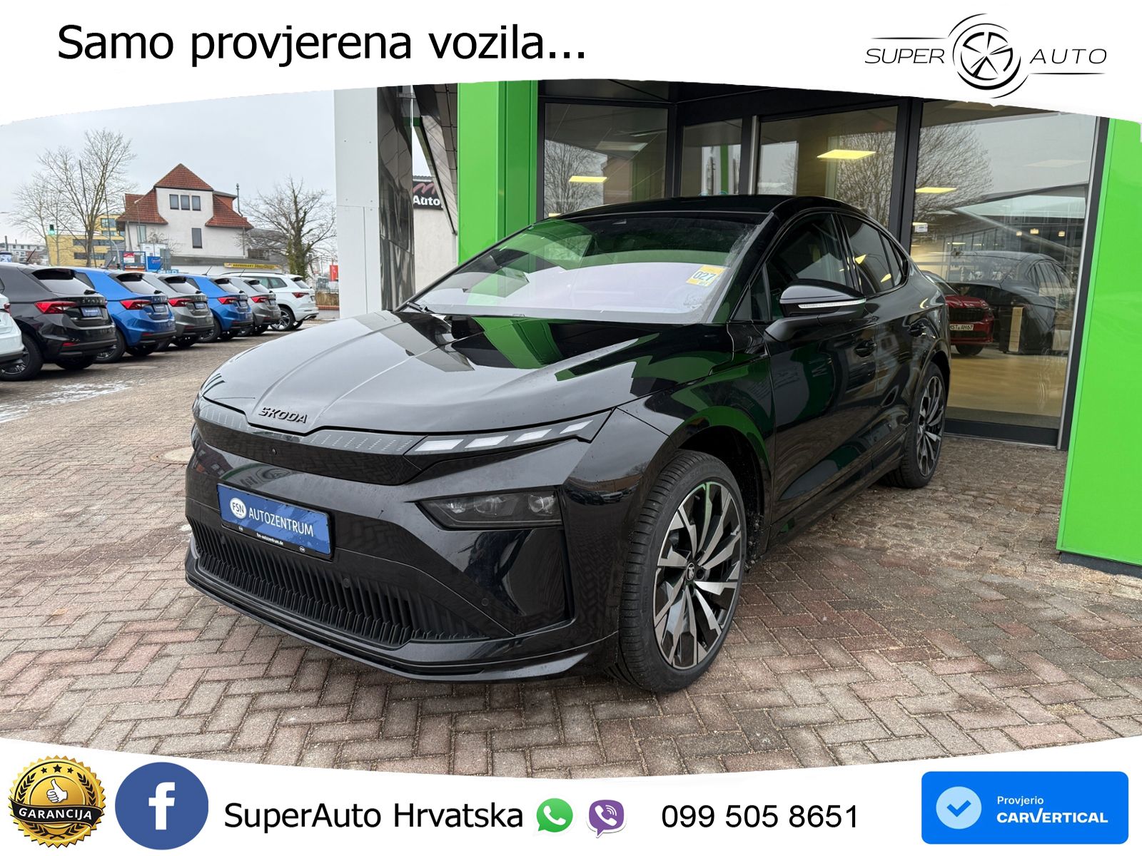 Škoda Enyaq Coupe iV 85 82 kWh (286 KS) SportLine LED+GR SJED+ACC