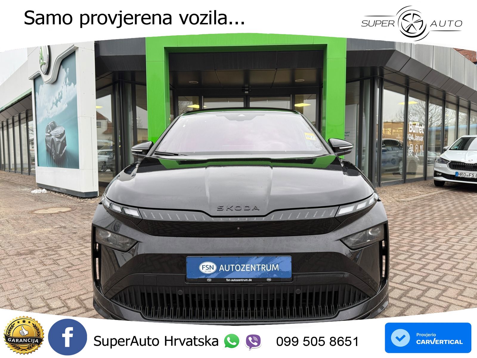 Škoda Enyaq Coupe iV 85 82 kWh (286 KS) SportLine LED+GR SJED+ACC