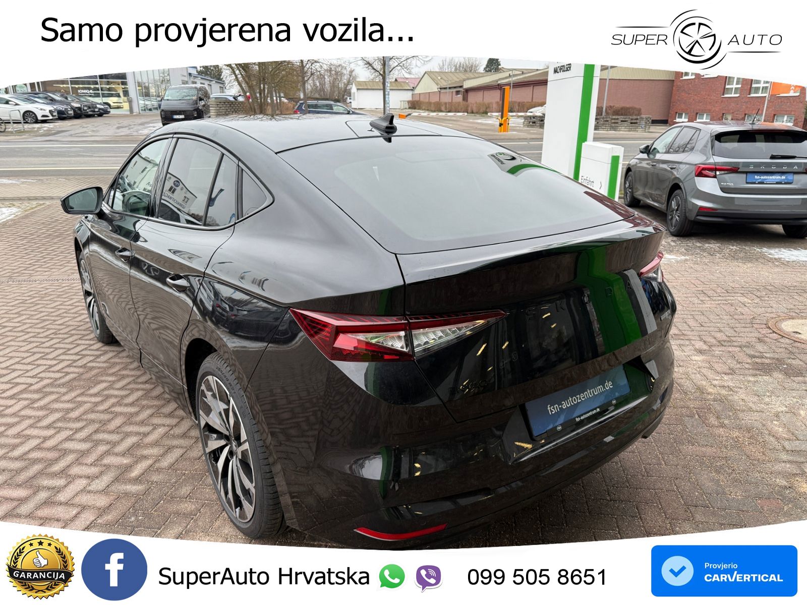 Škoda Enyaq Coupe iV 85 82 kWh (286 KS) SportLine LED+GR SJED+ACC
