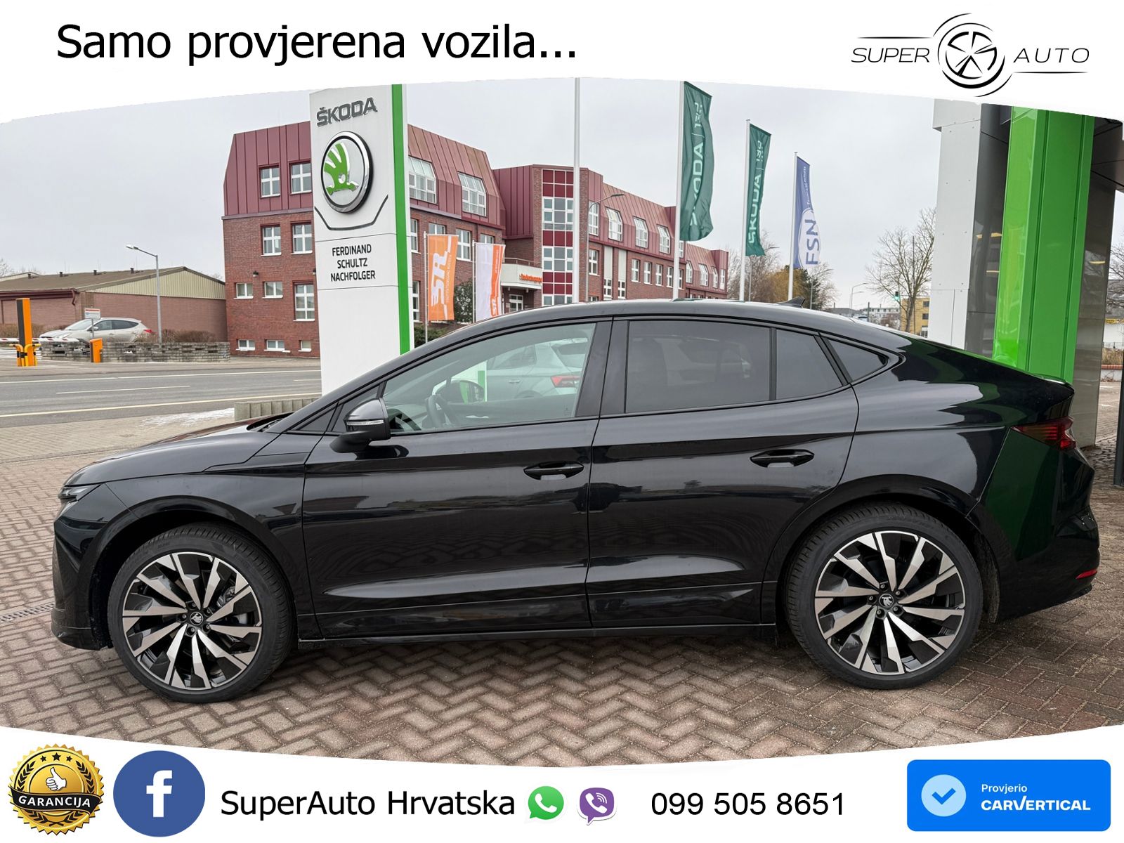 Škoda Enyaq Coupe iV 85 82 kWh (286 KS) SportLine LED+GR SJED+ACC