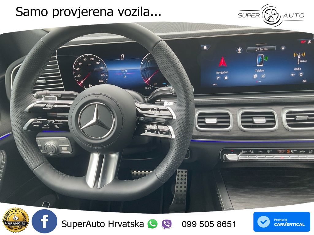 Mercedes GLE 450d (367 KS) EQ Boost 4MATIC 9G-TRONIC AMG LED+GR SJED+ACC