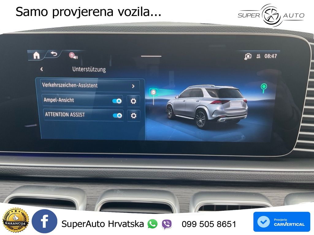 Mercedes GLE 450d (367 KS) EQ Boost 4MATIC 9G-TRONIC AMG LED+GR SJED+ACC
