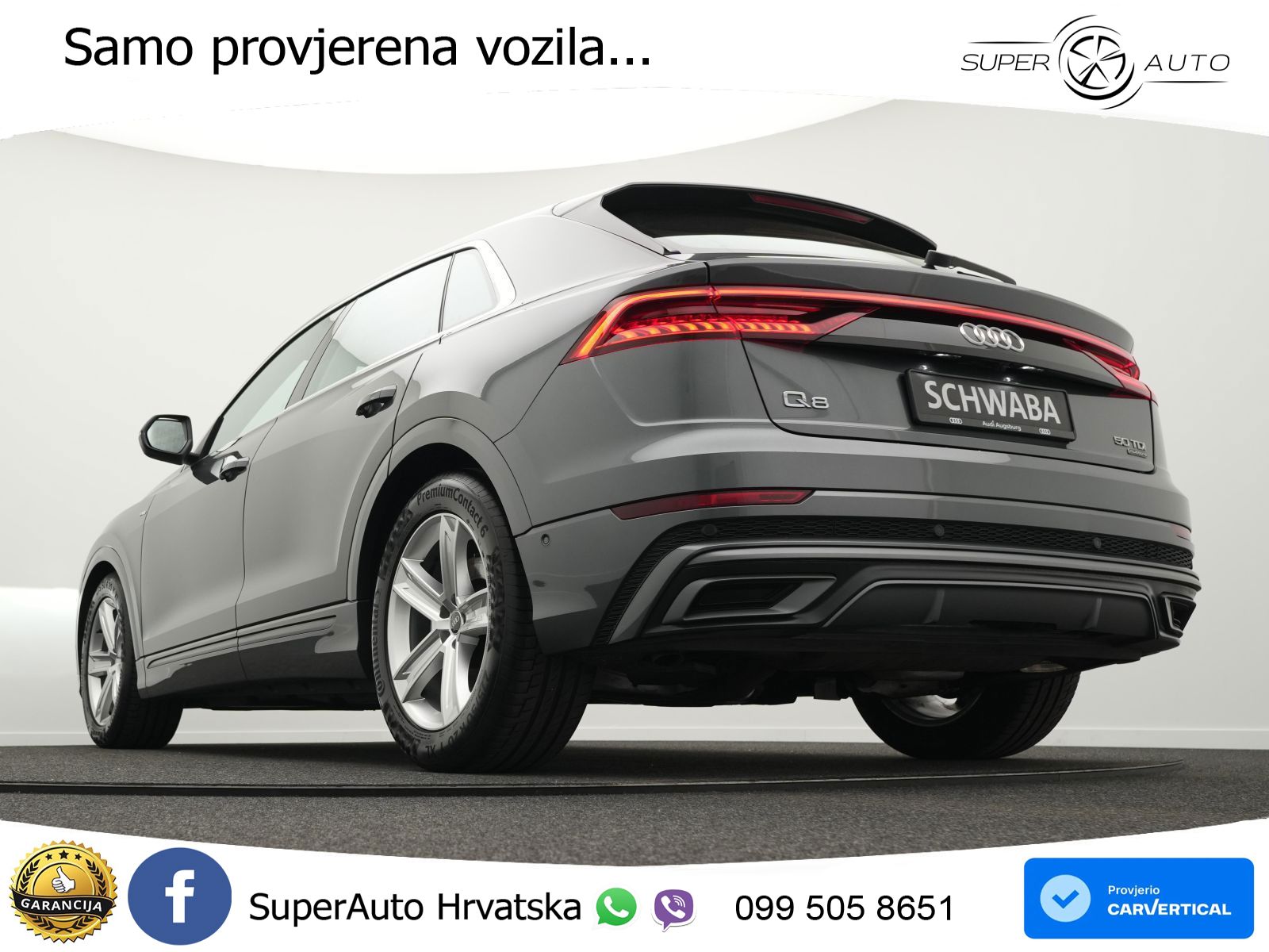 Audi Q8 50 TDI V6 (286 KS) quattro Tiptronic