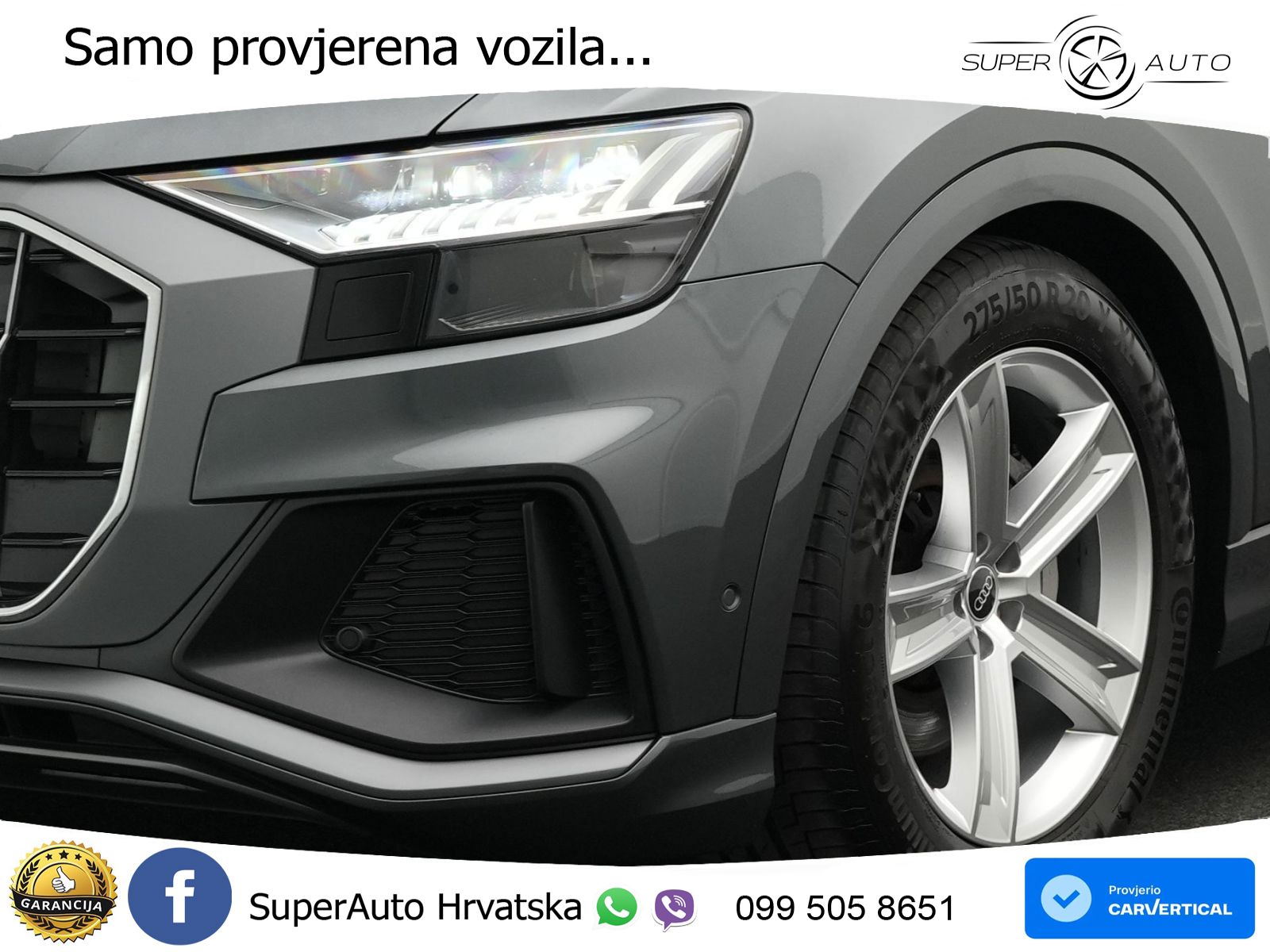 Audi Q8 50 TDI V6 (286 KS) quattro Tiptronic