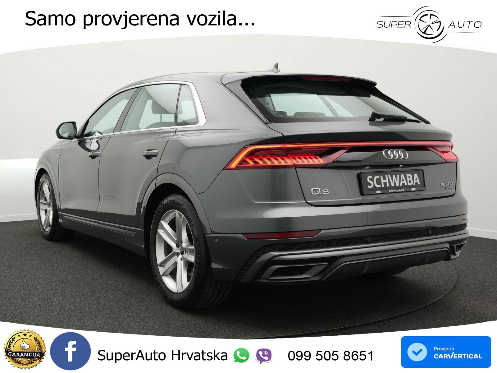 Audi Q8 50 TDI V6 (286 KS) quattro Tiptronic