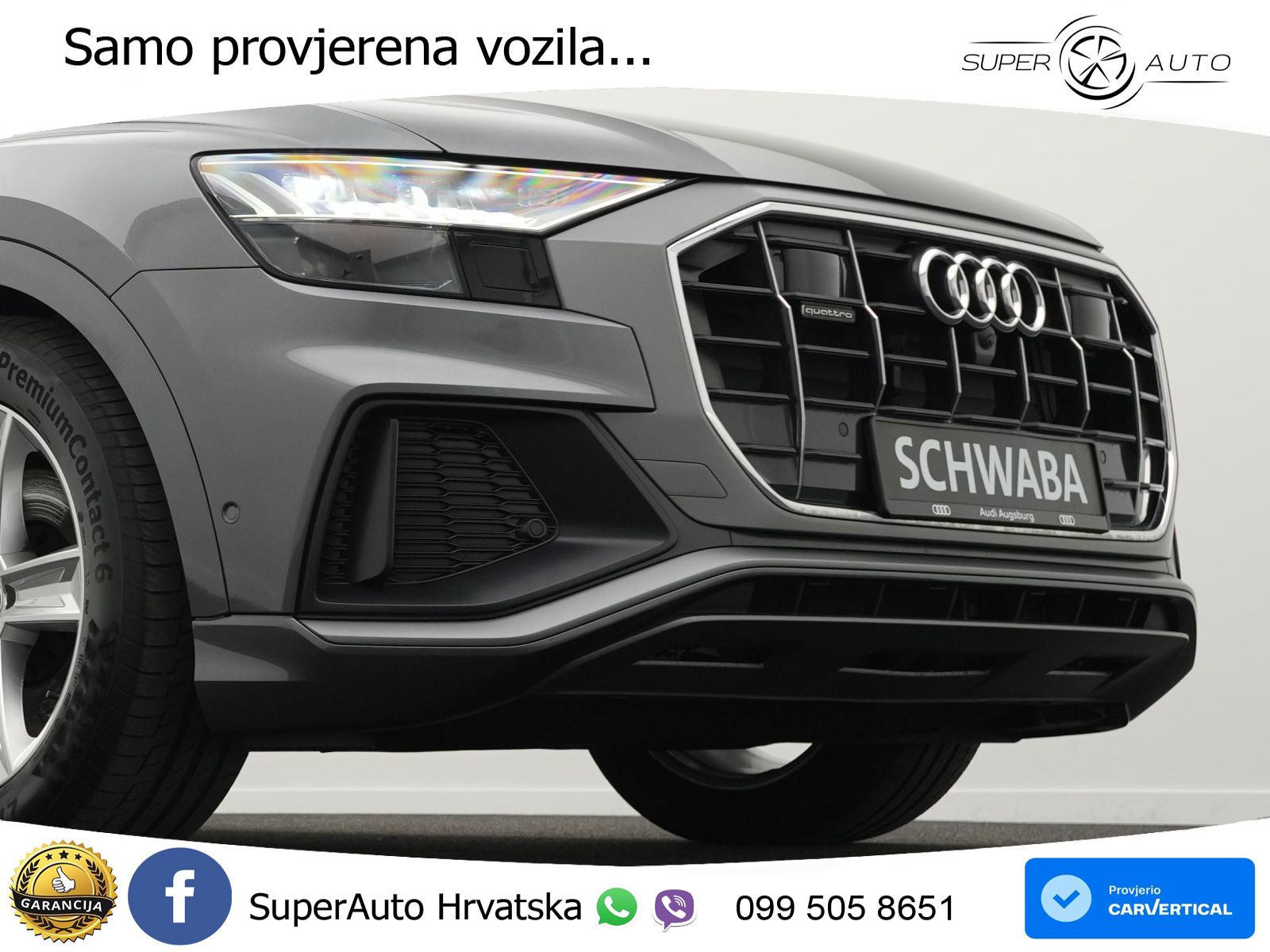 Audi Q8 50 TDI V6 (286 KS) quattro Tiptronic