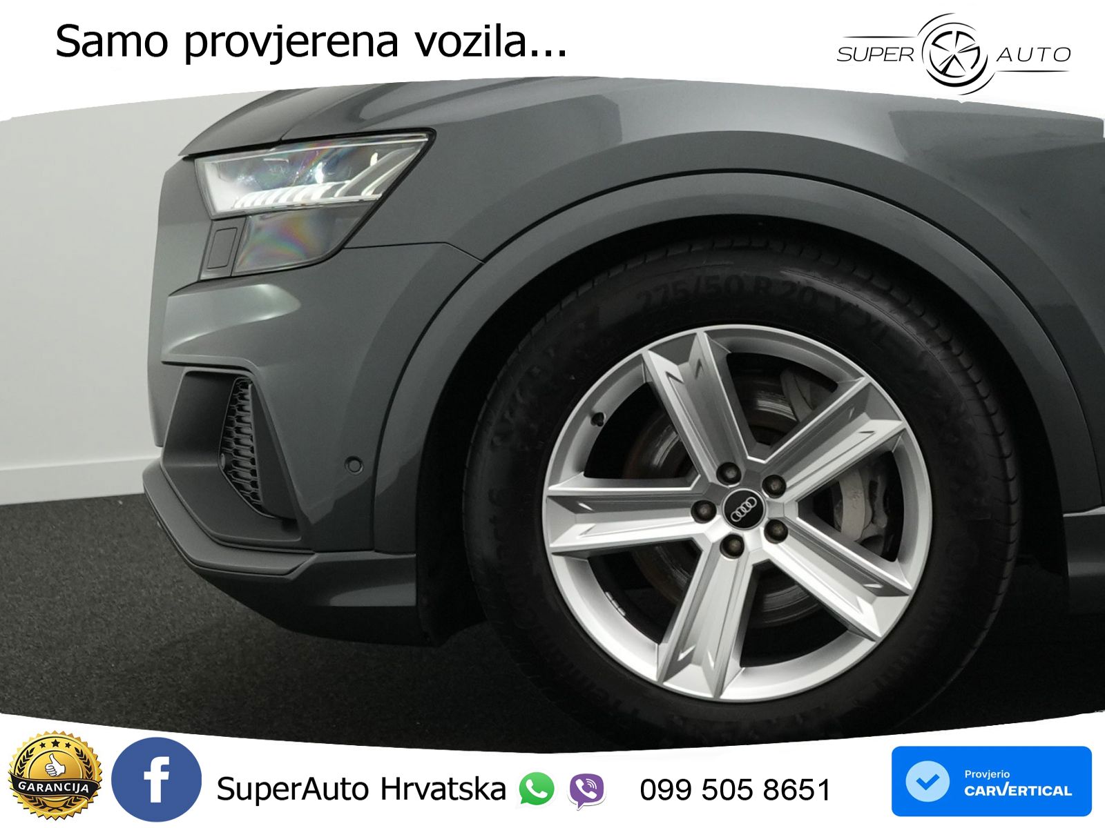 Audi Q8 50 TDI V6 (286 KS) quattro Tiptronic