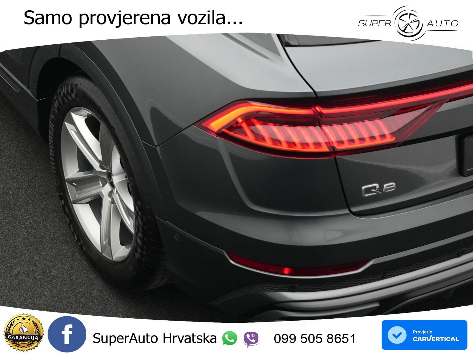 Audi Q8 50 TDI V6 (286 KS) quattro Tiptronic