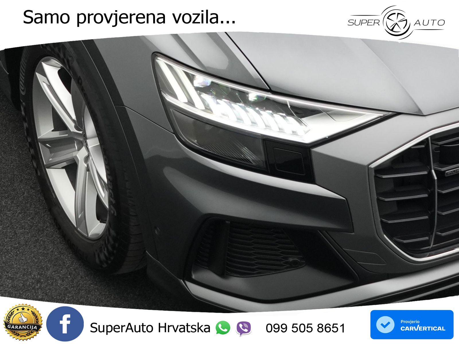 Audi Q8 50 TDI V6 (286 KS) quattro Tiptronic