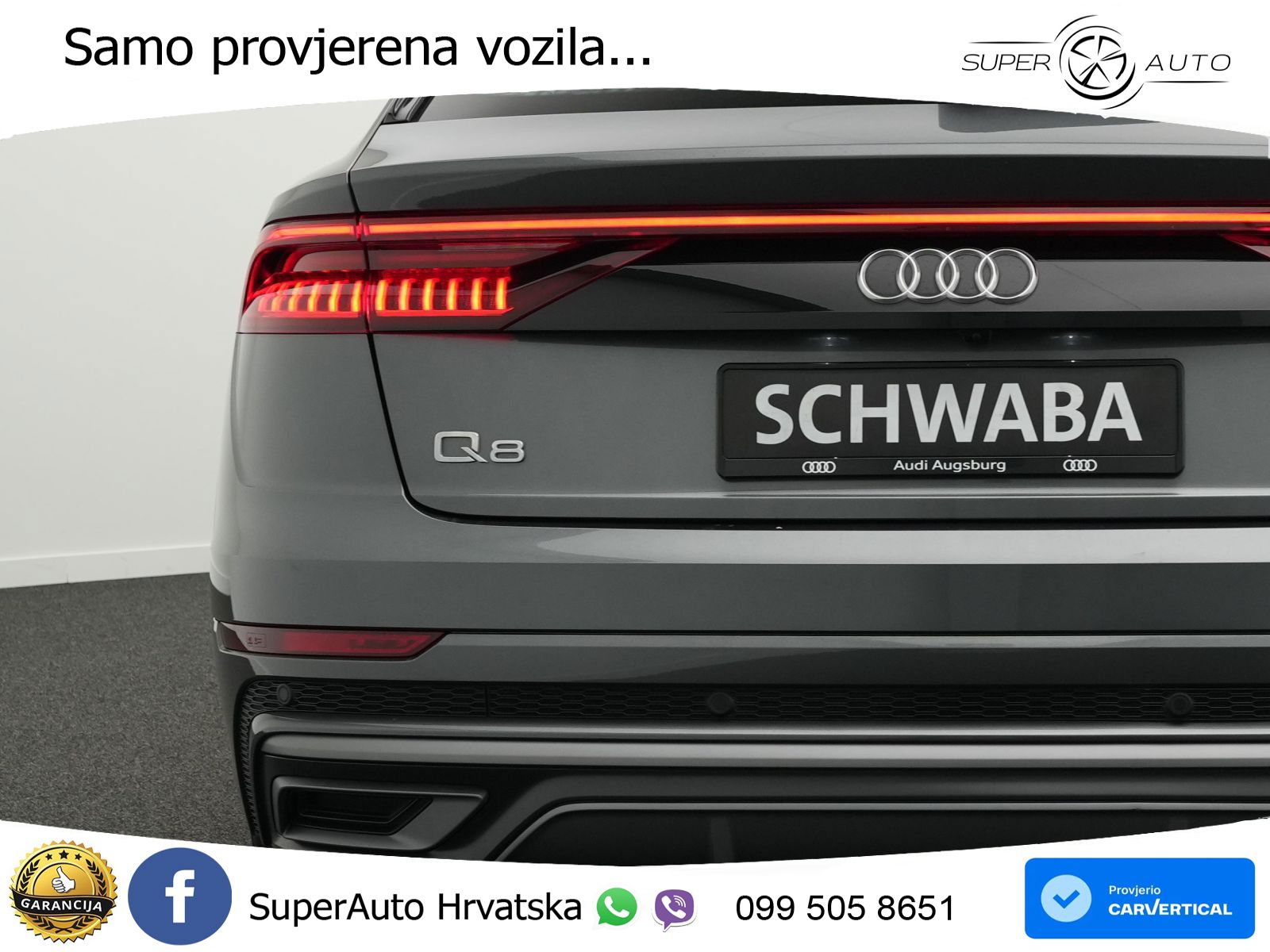 Audi Q8 50 TDI V6 (286 KS) quattro Tiptronic