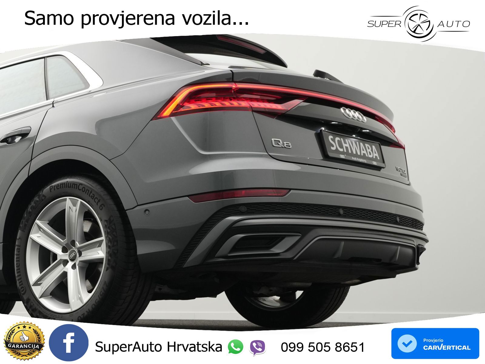 Audi Q8 50 TDI V6 (286 KS) quattro Tiptronic
