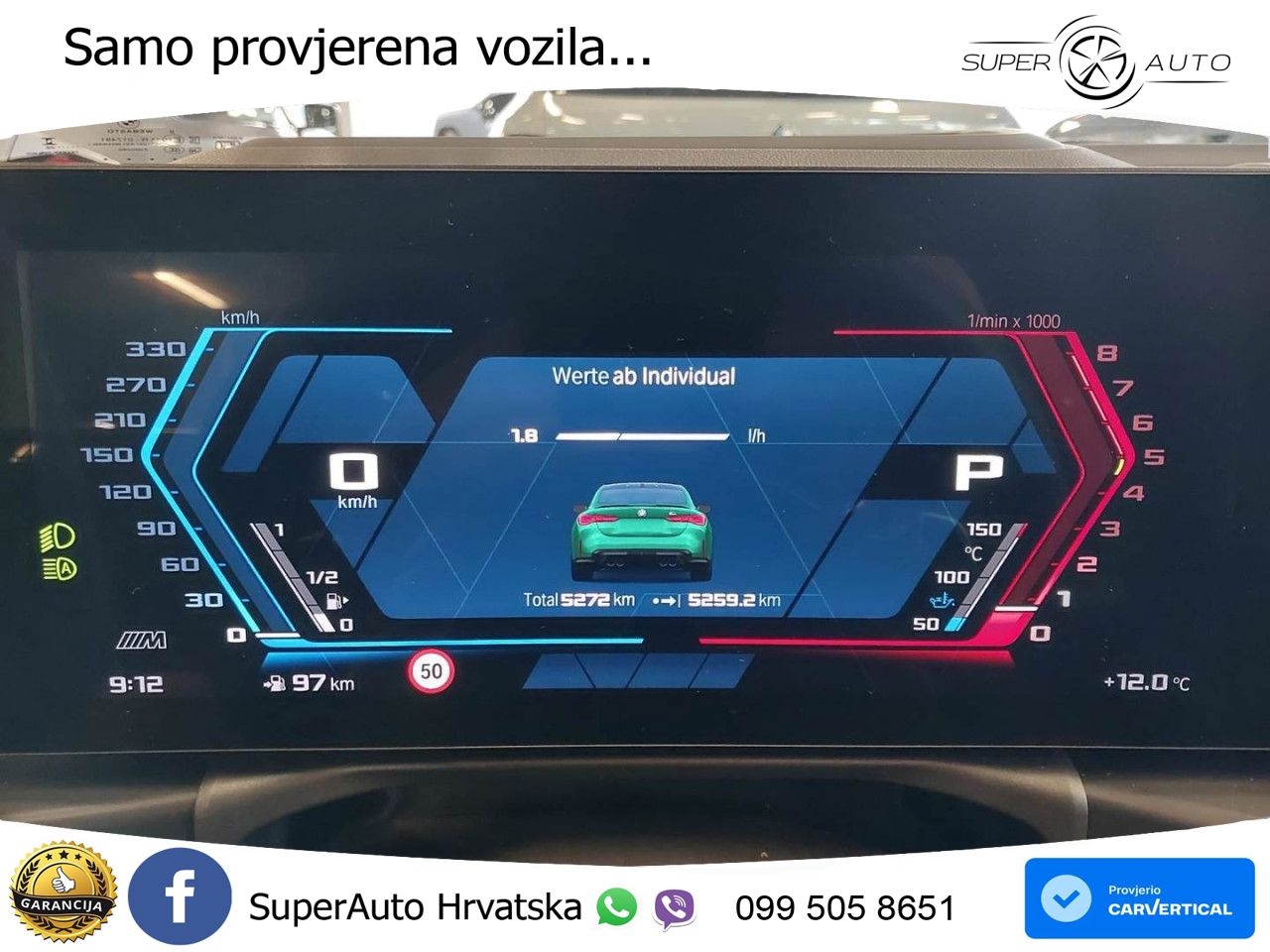 BMW M4 Competition 3.0 (510 KS) Steptronic