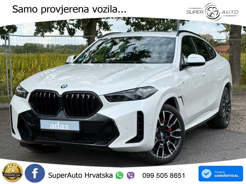 BMW X6 30d (298 KS) xDrive Steptronic M Sport LED+GR SJED+ACC