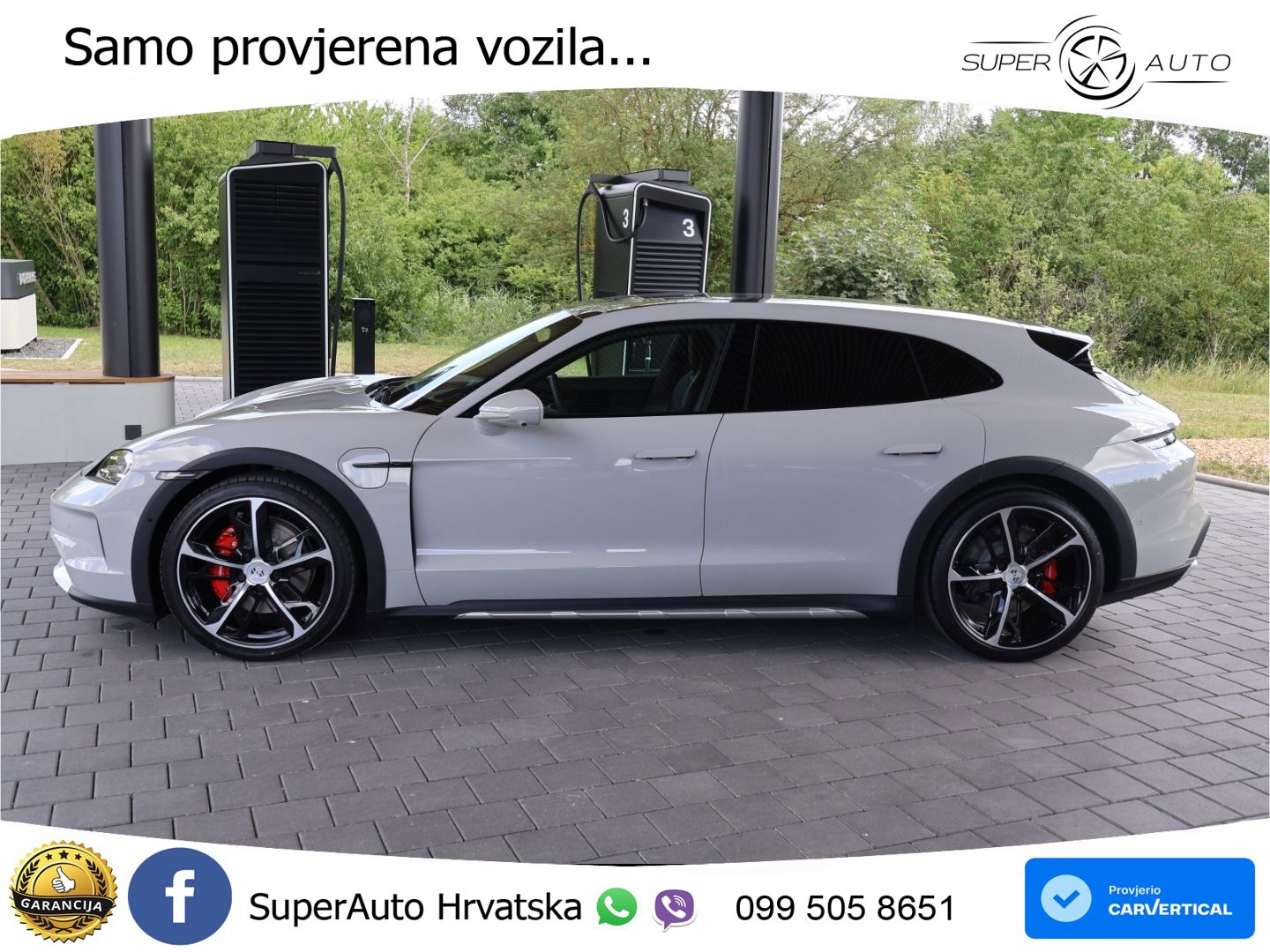 Porsche Taycan Cross Turismo 4S 105 kWh (598 KS)