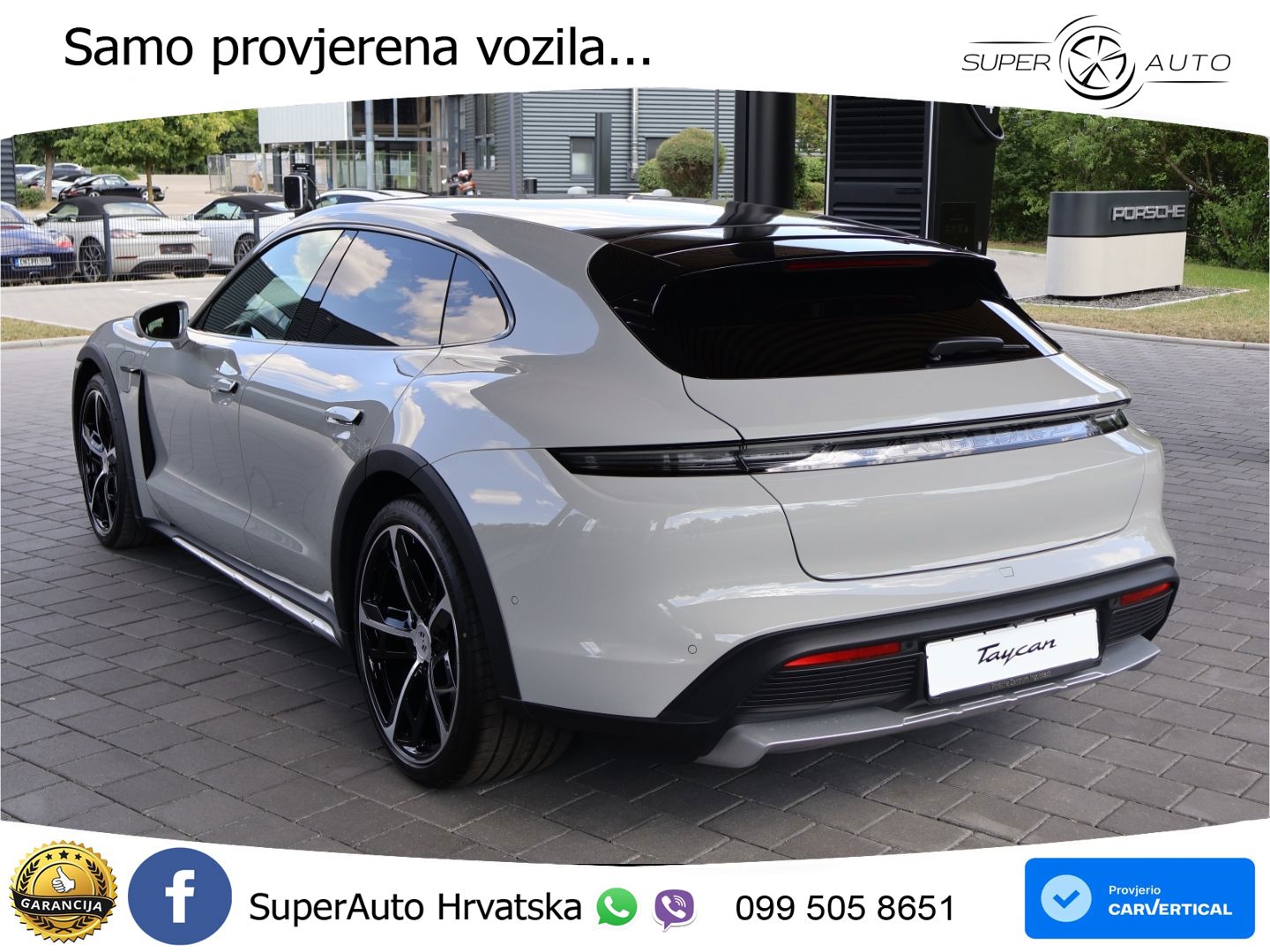 Porsche Taycan Cross Turismo 4S 105 kWh (598 KS)