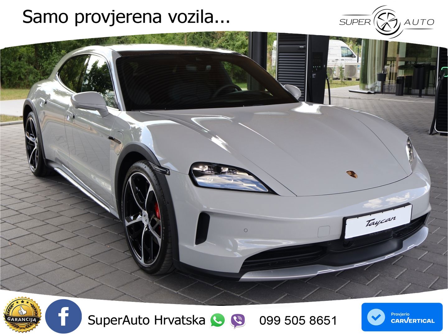 Porsche Taycan Cross Turismo 4S 105 kWh (598 KS)