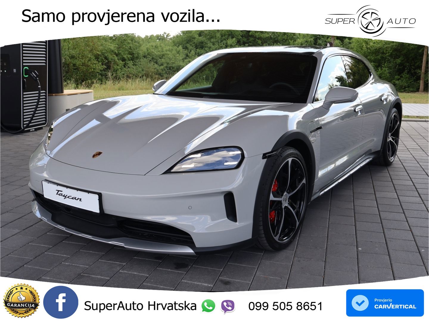 Porsche Taycan Cross Turismo 4S 105 kWh (598 KS)