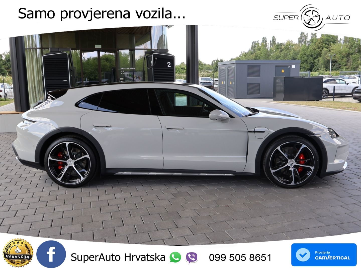 Porsche Taycan Cross Turismo 4S 105 kWh (598 KS)