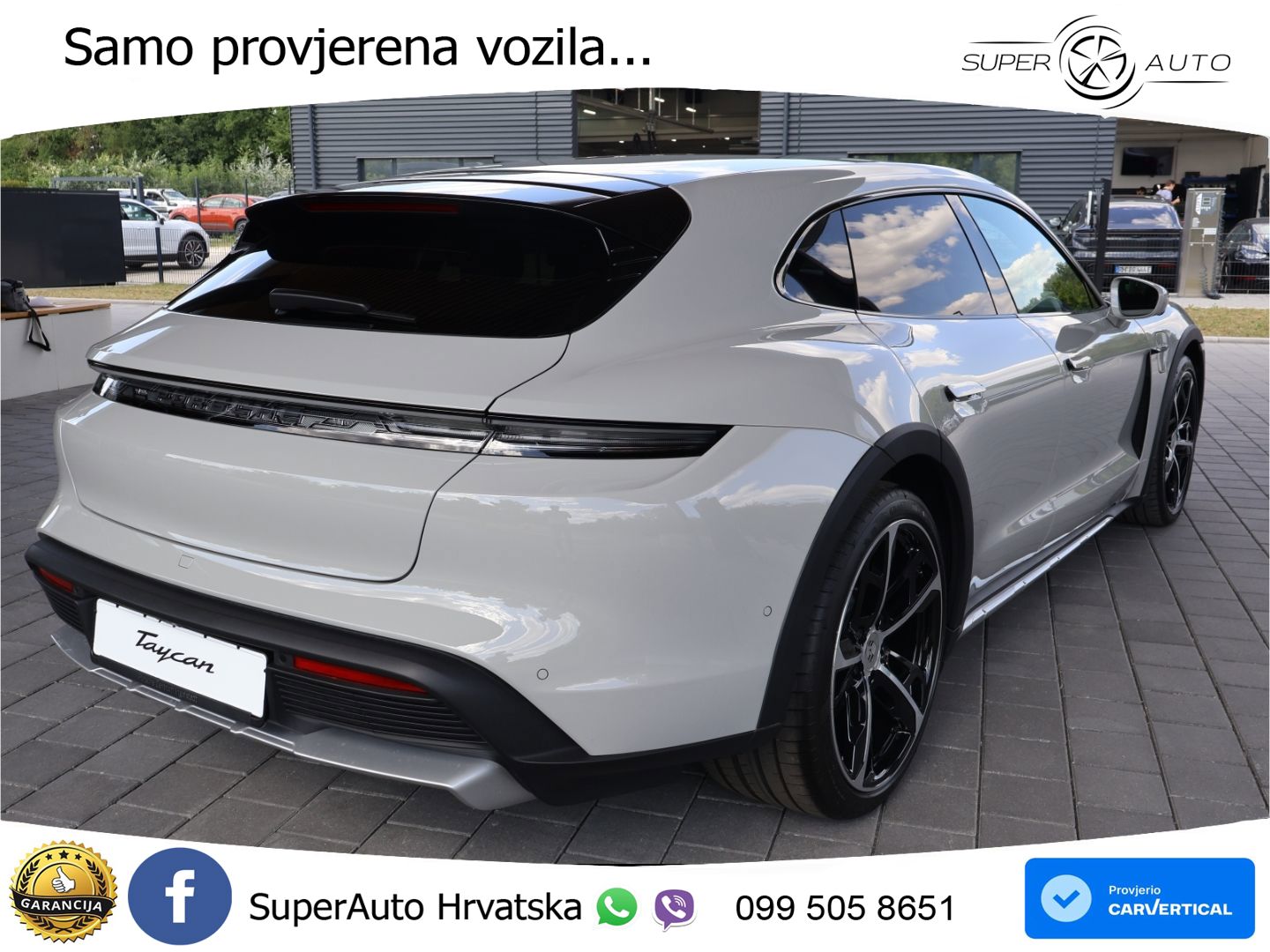 Porsche Taycan Cross Turismo 4S 105 kWh (598 KS)