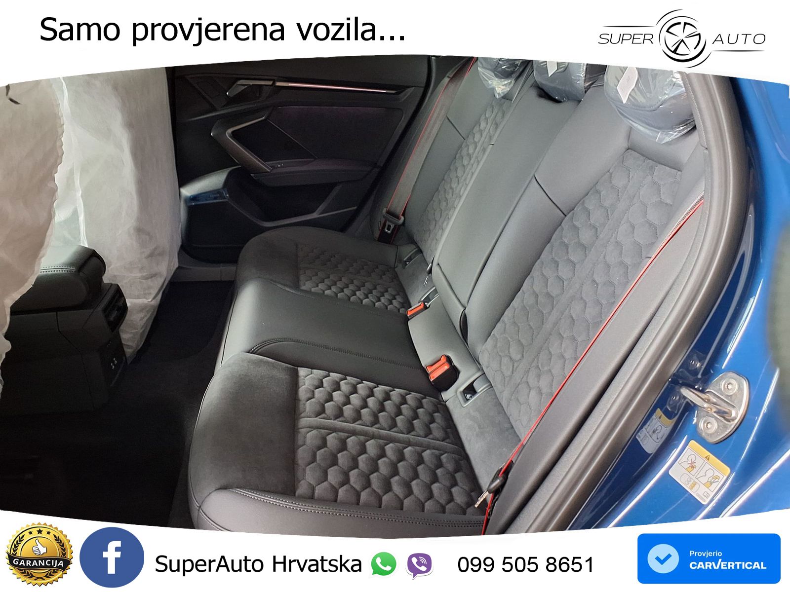 Audi RS3 Sedan 2.5 TFSI (400 KS) quattro S tronic LED+GR SJED+ACC