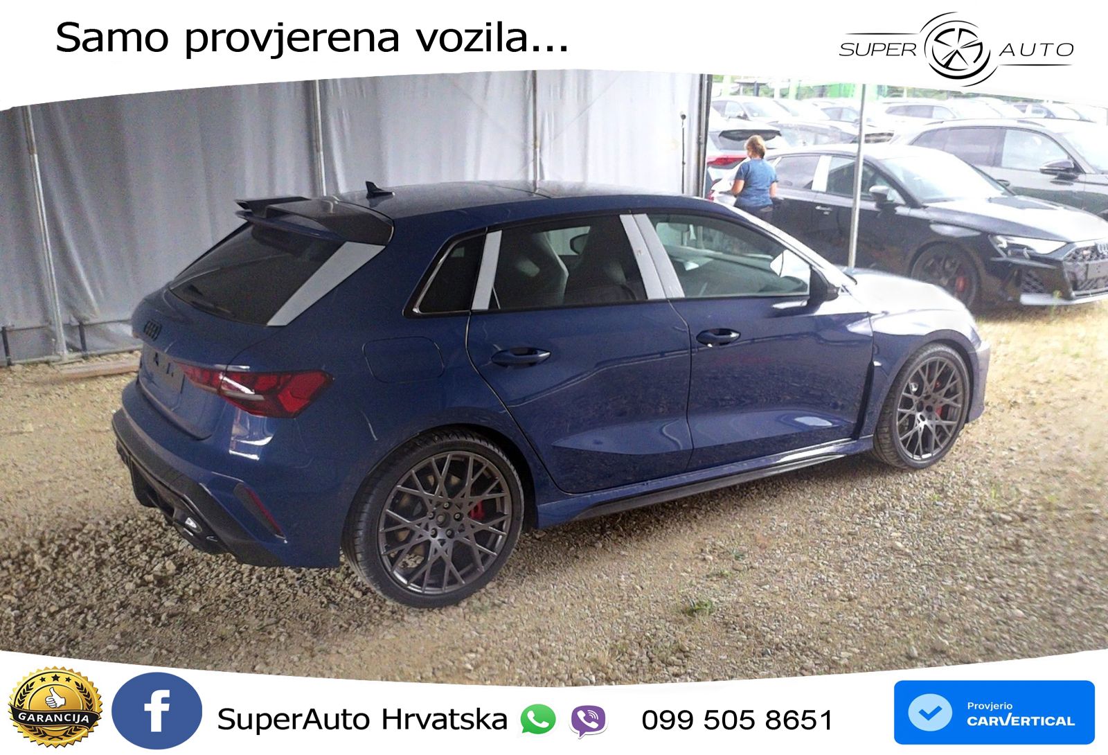 Audi RS3 Sedan 2.5 TFSI (400 KS) quattro S tronic LED+GR SJED+ACC