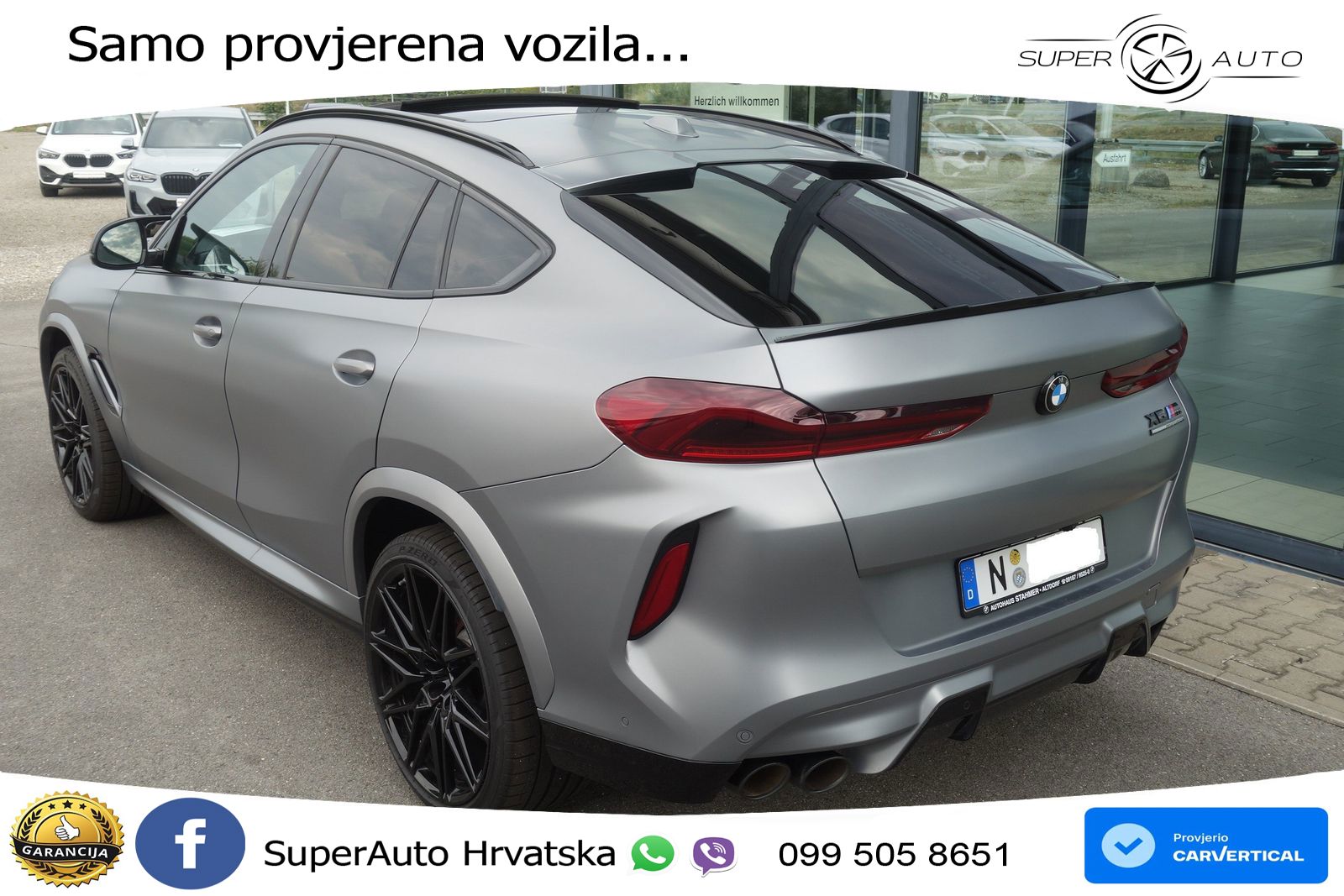 BMW X6 M Competition 4.4 V8 (625 KS) xDrive Steptronic LED+GR SJED+ACC