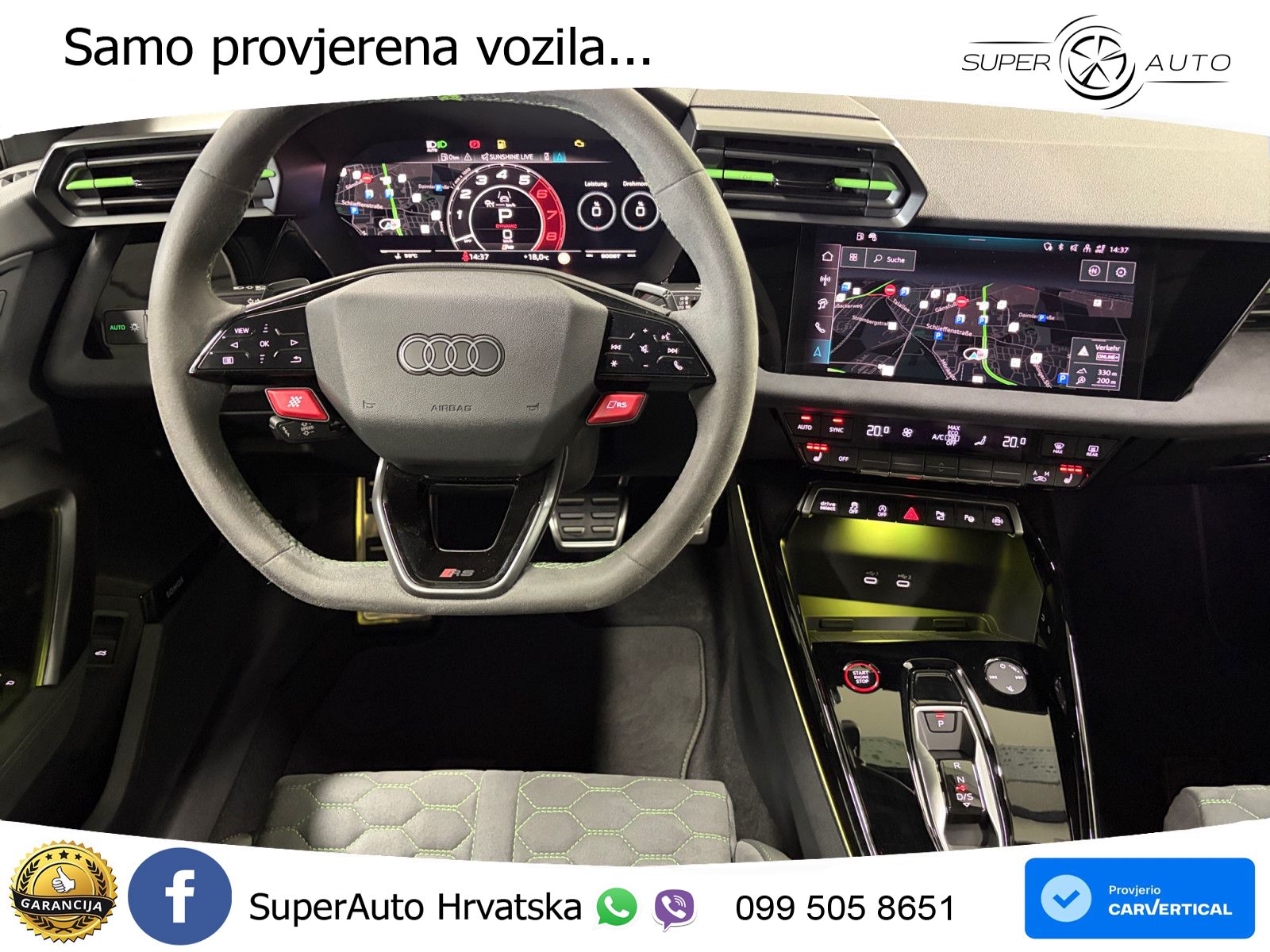 Audi RS3 Sedan 2.5 TFSI (400 KS) quattro S tronic
