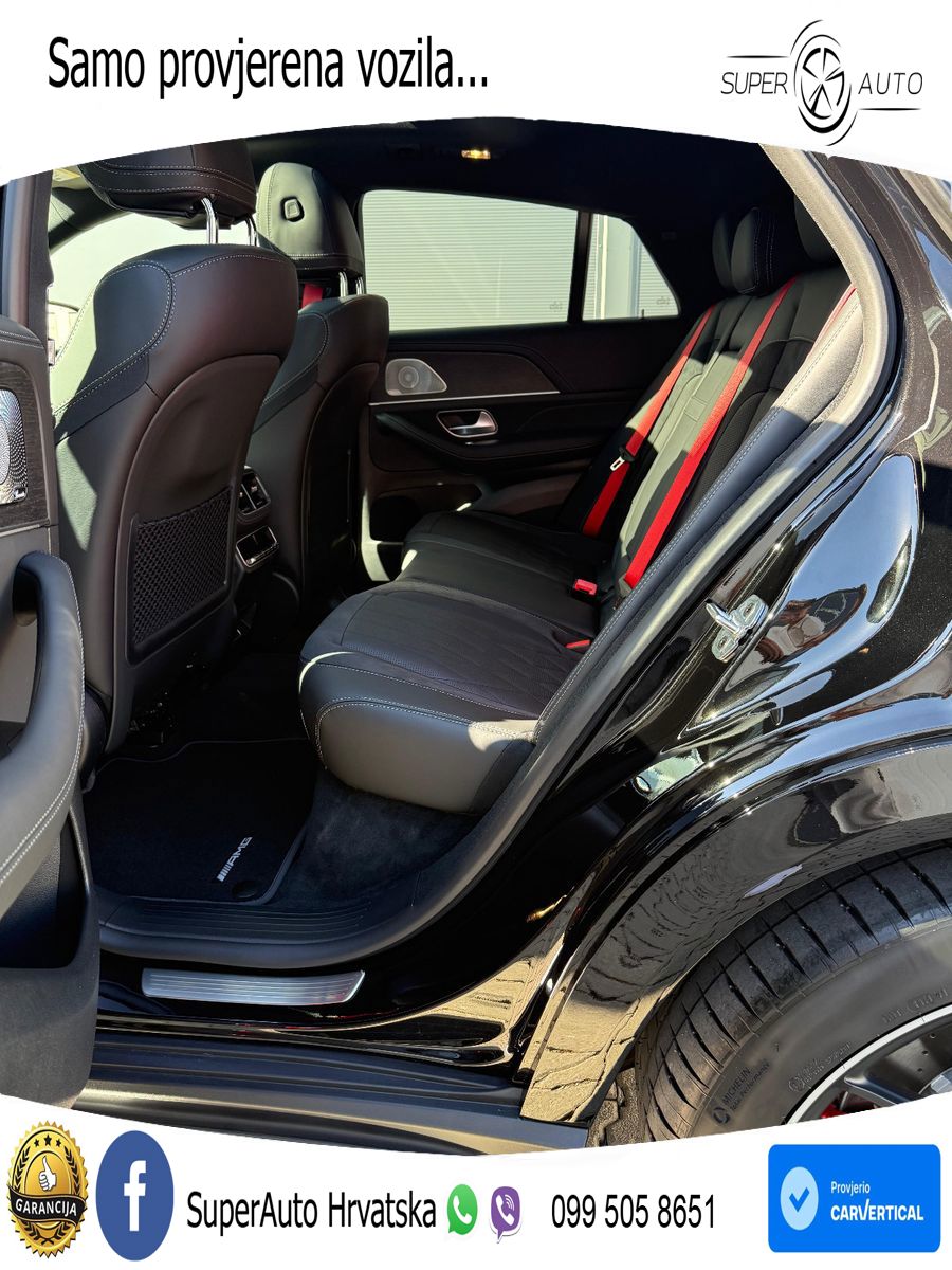 Mercedes AMG GLE Coupe 63 S V8 (612 KS) EQ Boost 4MATIC+ AMG SPEEDSHIFT TCT 9G LED+GR SJED+ACC