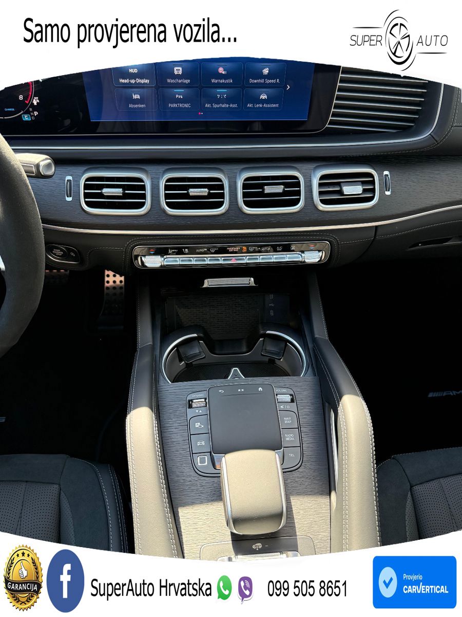 Mercedes AMG GLE Coupe 63 S V8 (612 KS) EQ Boost 4MATIC+ AMG SPEEDSHIFT TCT 9G LED+GR SJED+ACC
