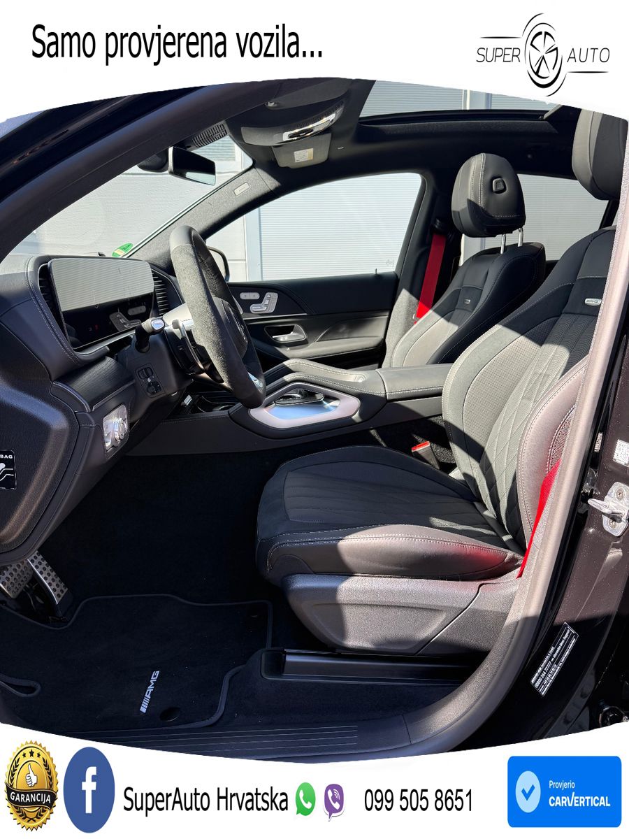 Mercedes AMG GLE Coupe 63 S V8 (612 KS) EQ Boost 4MATIC+ AMG SPEEDSHIFT TCT 9G LED+GR SJED+ACC