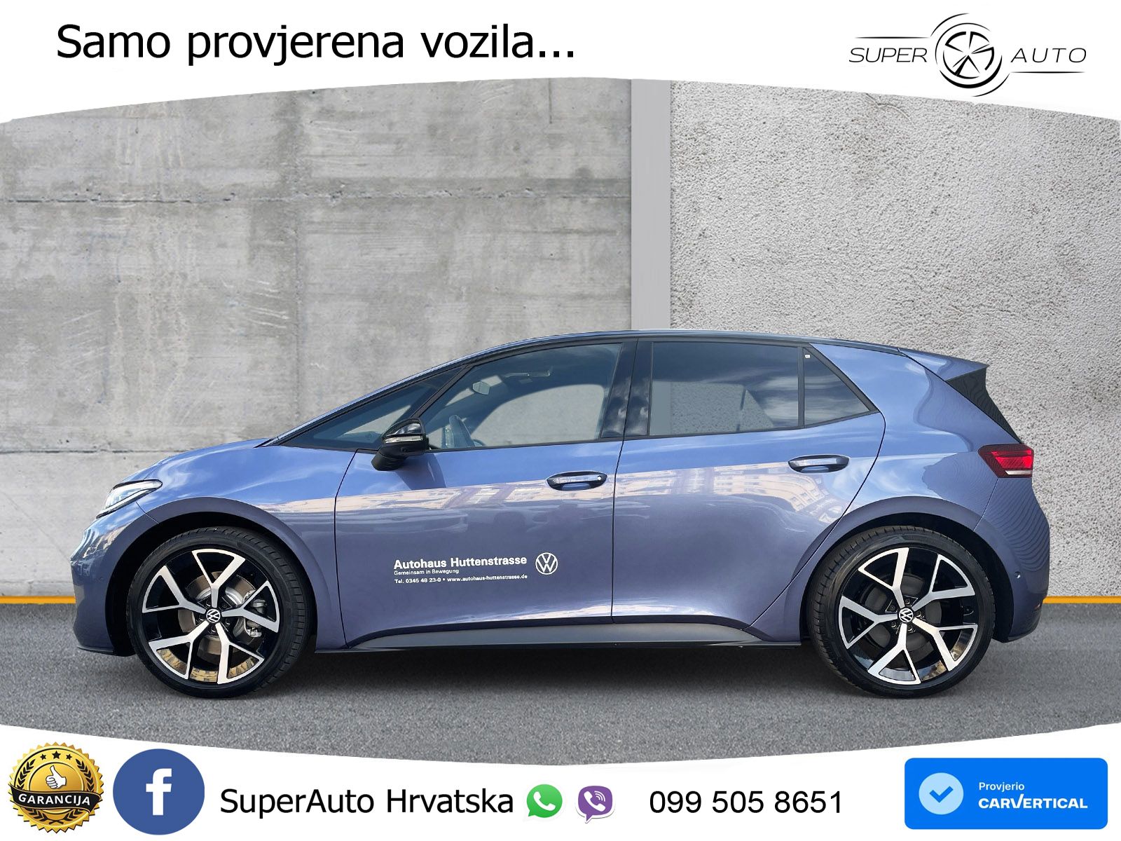 Volkswagen ID.3 79 kWh (231 KS) LED+GR SJED+ACC