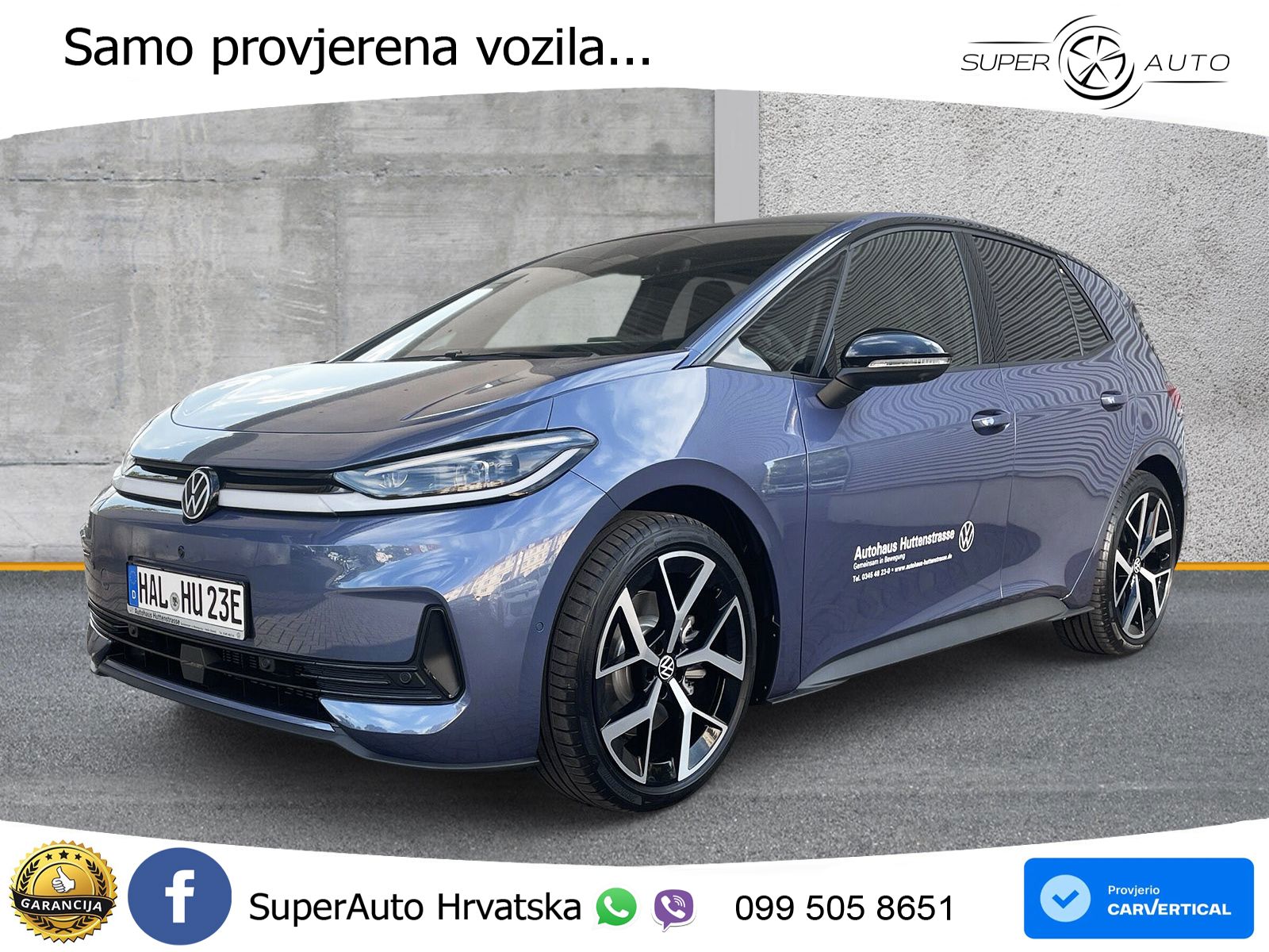 Volkswagen ID.3 79 kWh (231 KS) LED+GR SJED+ACC